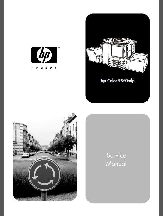 HP Color LaserJet 9850 MFP Service Manual-1